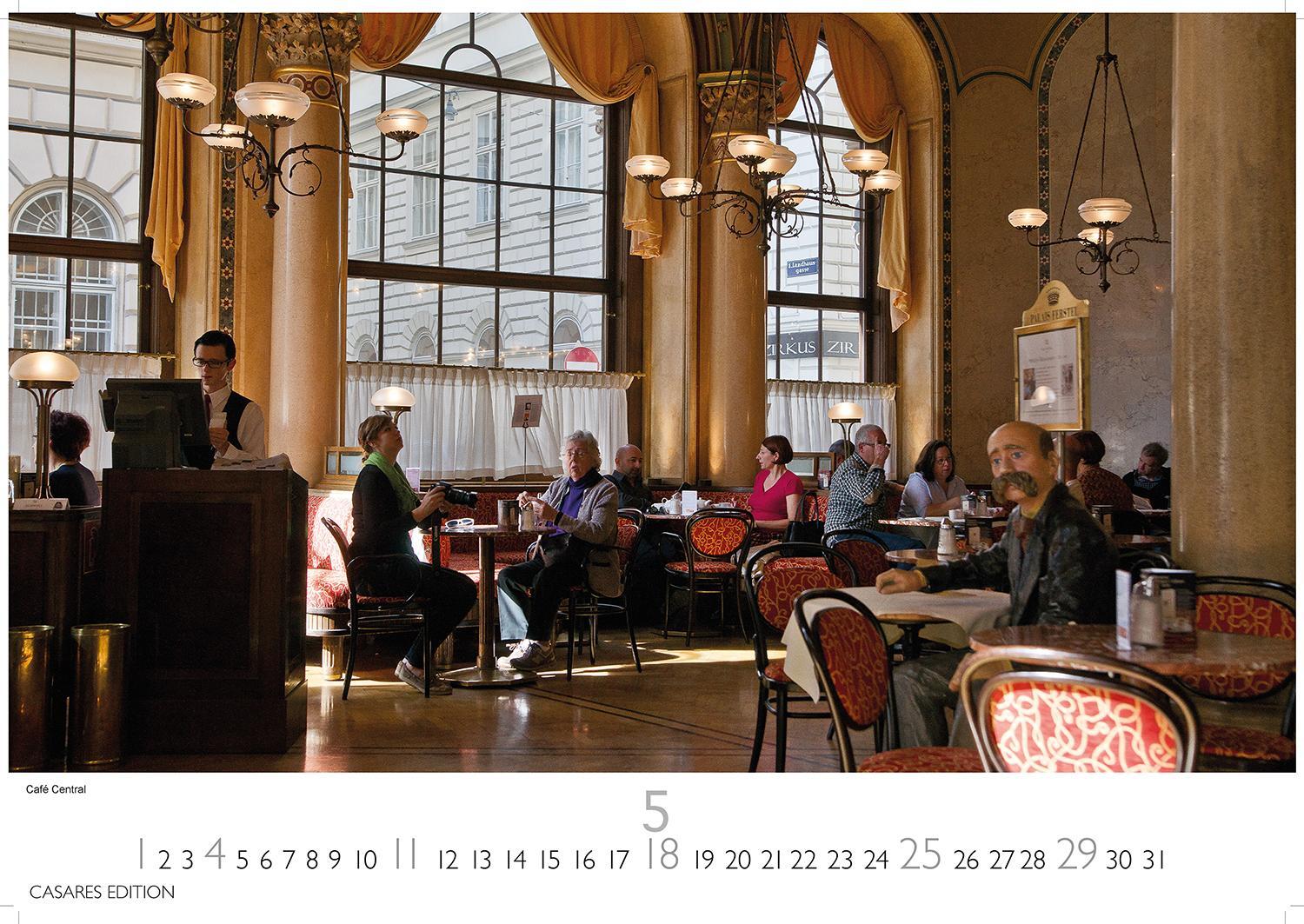 Bild: 9781835241479 | Wiener Caféhaus Kultur 2025 S 24x35cm | H. W. Schawe | Kalender | 2025