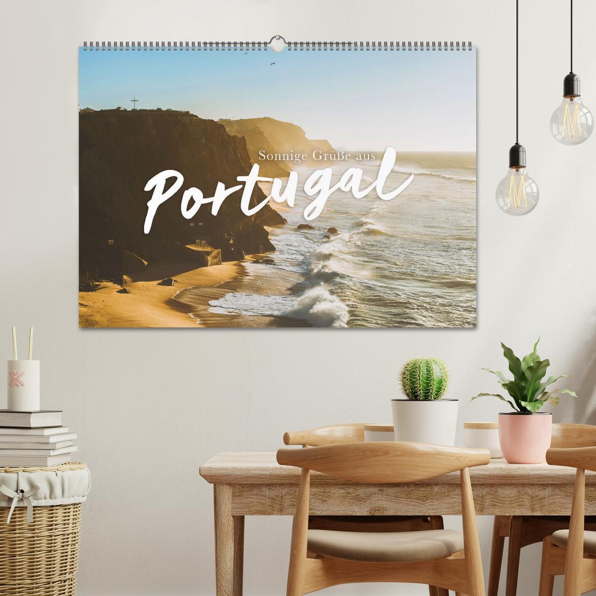 Bild: 9783435075348 | Sonnige Grüße aus Portugal (Wandkalender 2025 DIN A2 quer),...