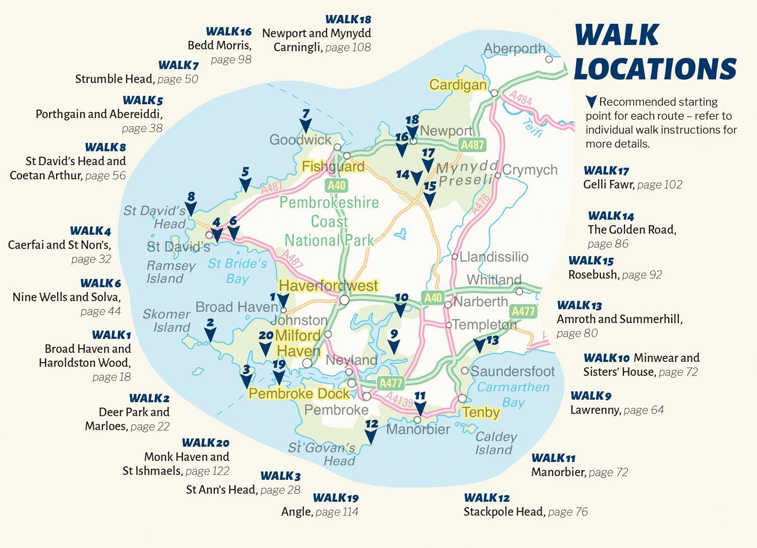 Bild: 9780008462734 | Pembrokeshire Coast Park Rangers Favourite Walks | National Parks UK