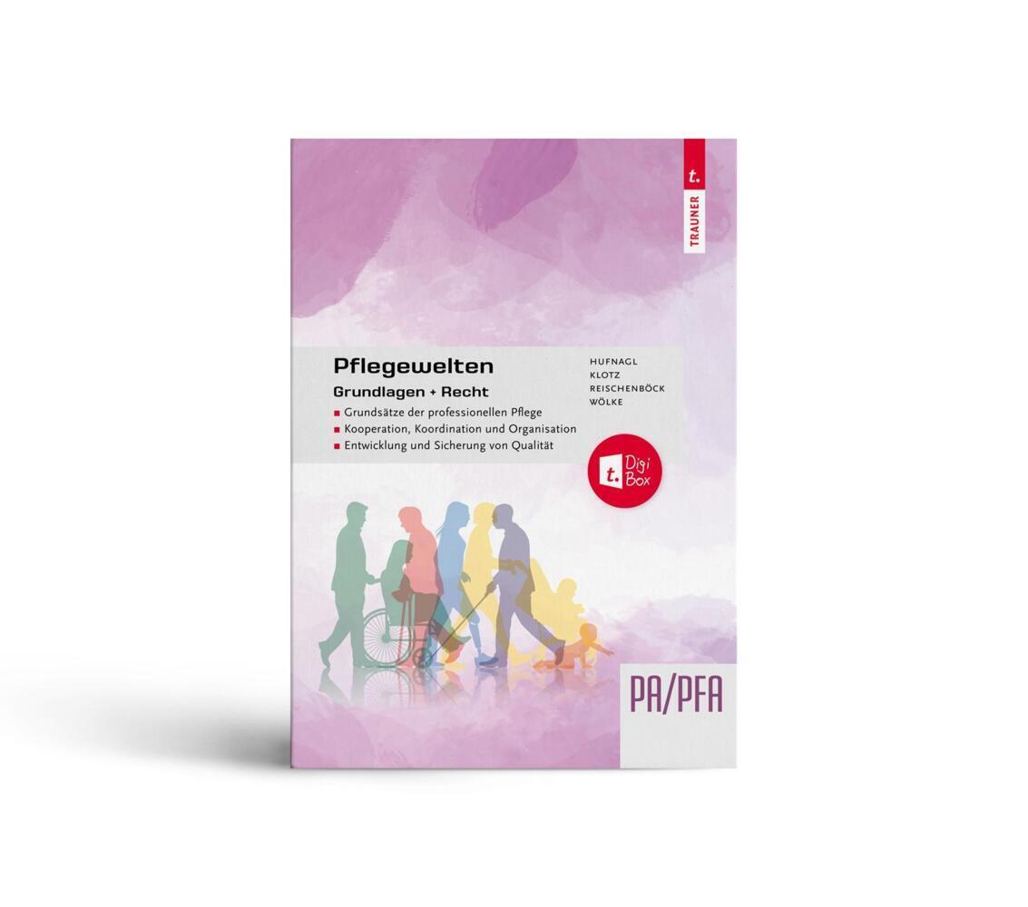 Cover: 9783991138327 | Pflegewelten - Grundlagen + Recht | HUFNAGL (u. a.) | Buch | Deutsch