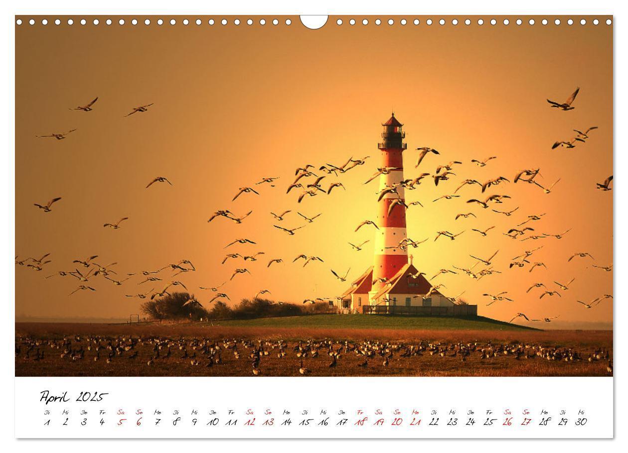 Bild: 9783435037018 | Traumhafte Sonnenuntergänge an der Nordsee (Wandkalender 2025 DIN...