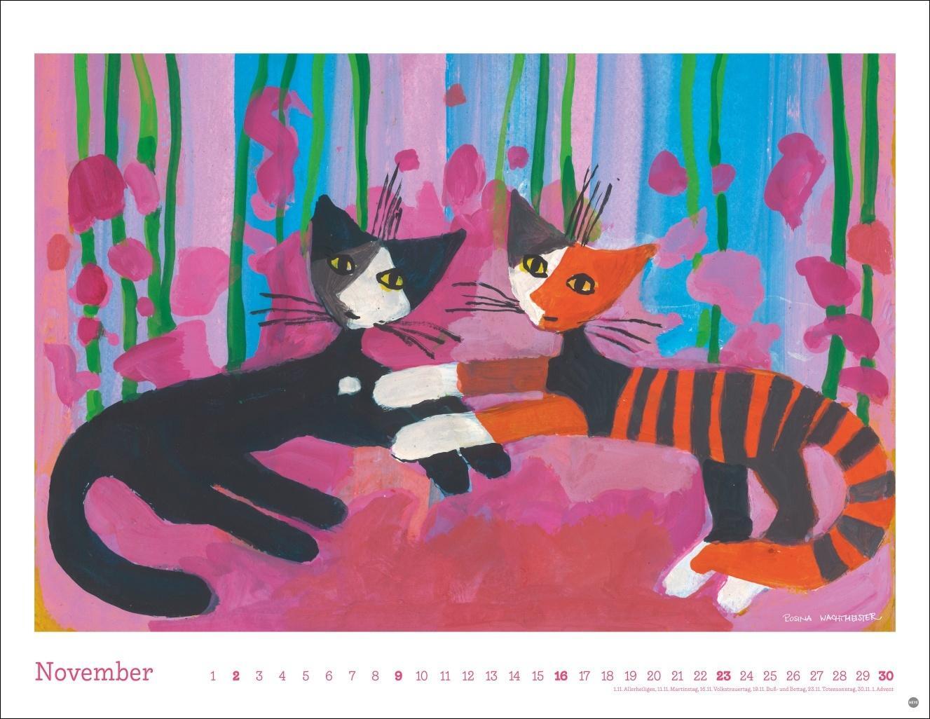 Bild: 9783756405190 | Rosina Wachtmeister Posterkalender 2025 | Rosina Wachtmeister | 14 S.