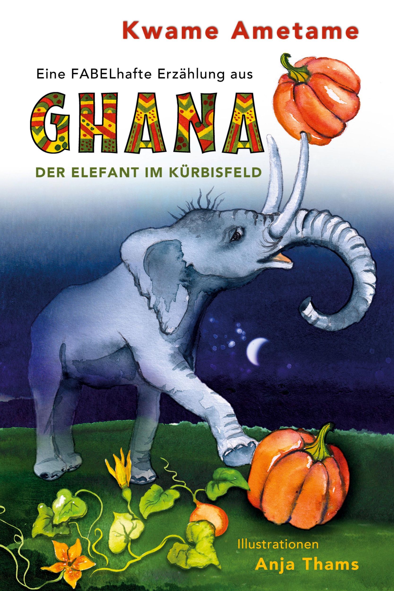 Cover: 9783988853899 | Der Elefant im Kürbisfeld | Eine fabelhafte Erzählung aus Ghana | Buch