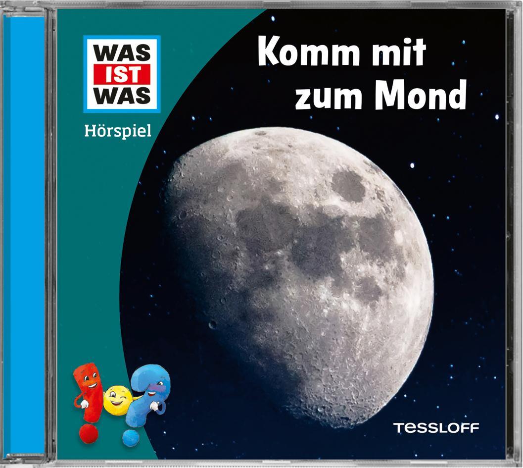 Cover: 9783788670191 | WAS IST WAS Hörspiel. Komm mit zum Mond | Nele Wehrmann | Audio-CD