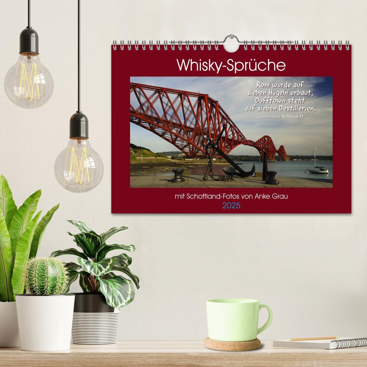 Bild: 9783435072002 | Whisky-Sprüche (Wandkalender 2025 DIN A4 quer), CALVENDO...