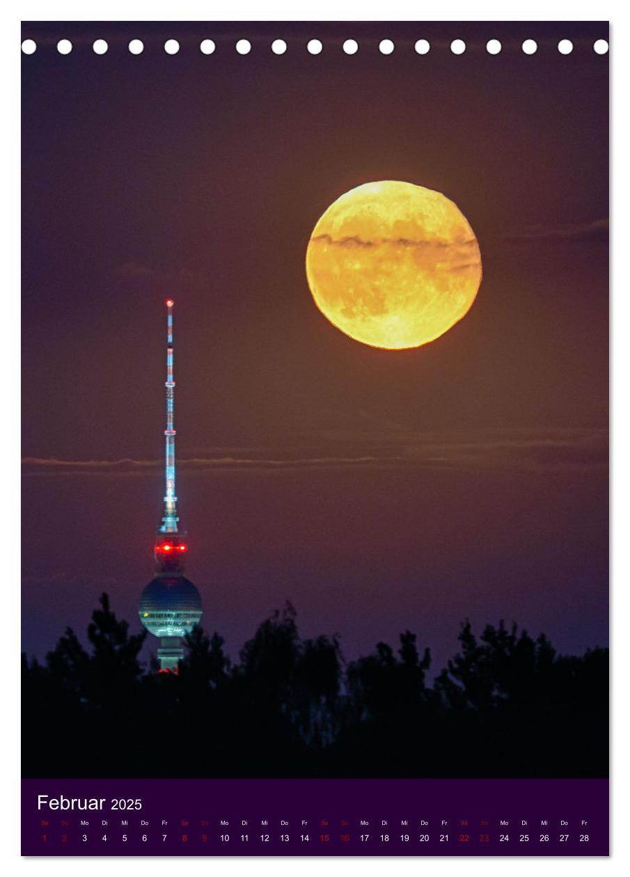 Bild: 9783435908837 | Berliner Fernsehturm - Magische Momente (Tischkalender 2025 DIN A5...