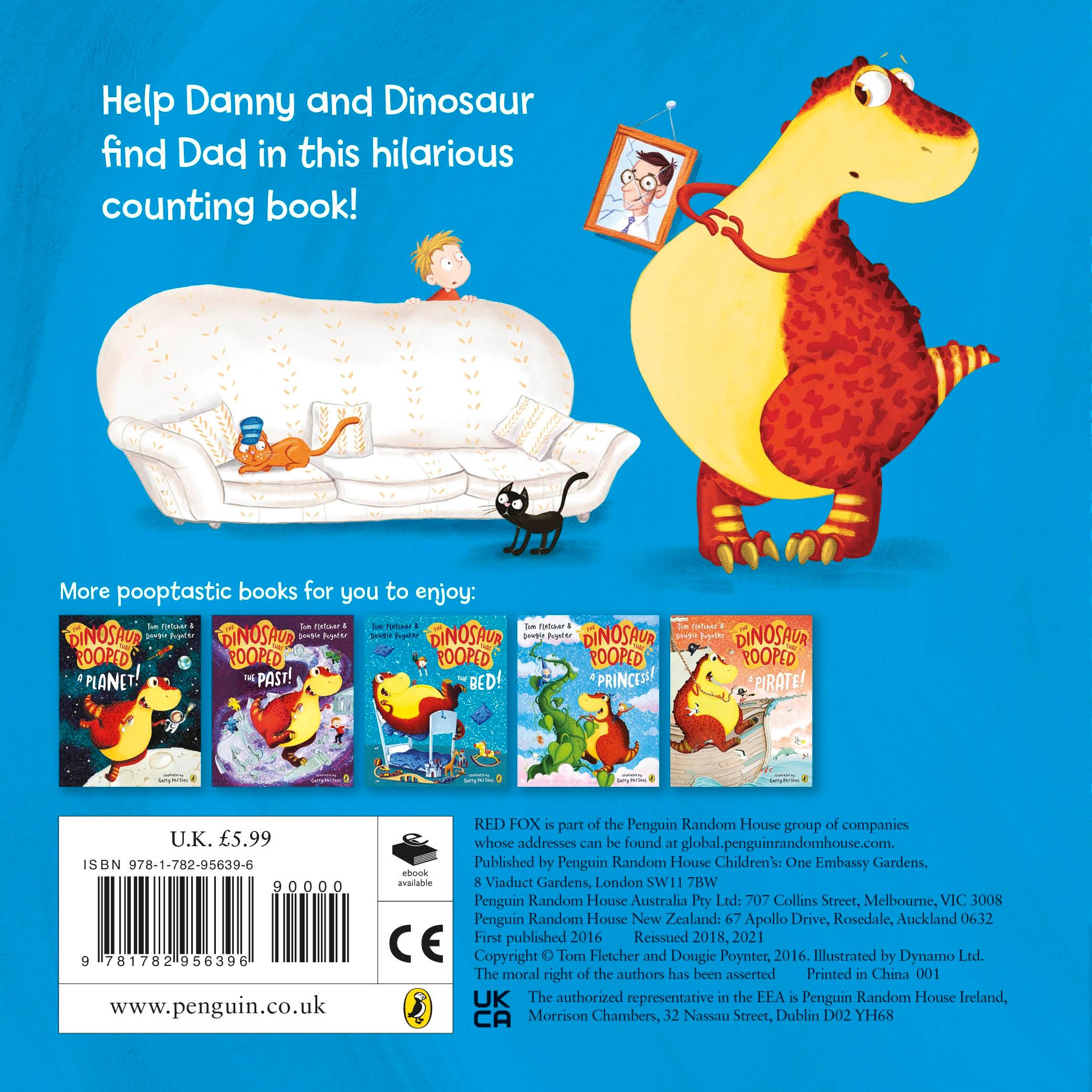 Rückseite: 9781782956396 | The Dinosaur that Pooped Daddy! | A Counting Book | Poynter (u. a.)