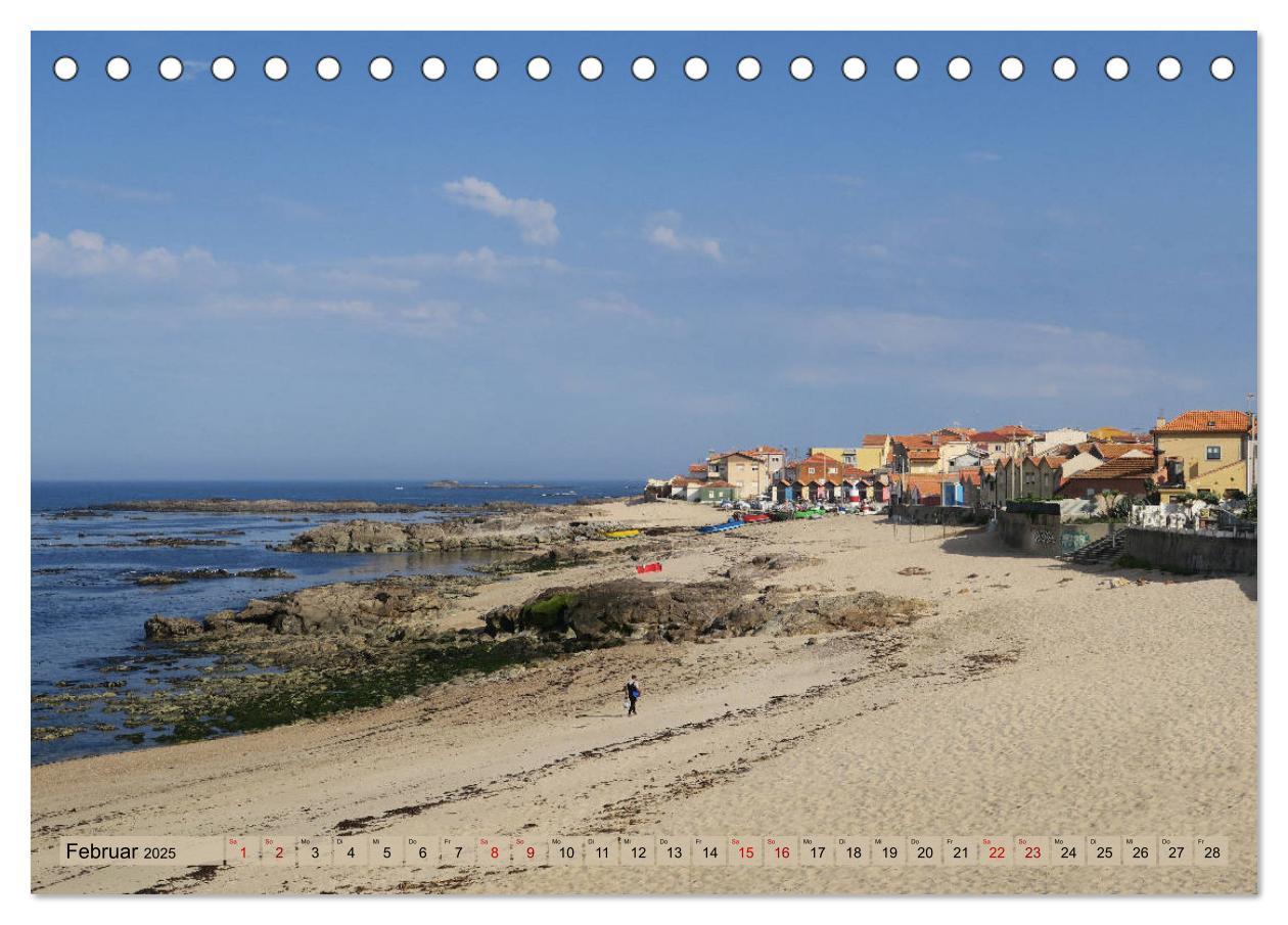 Bild: 9783435155156 | Von Porto nach Santiago de Compostela (Tischkalender 2025 DIN A5...