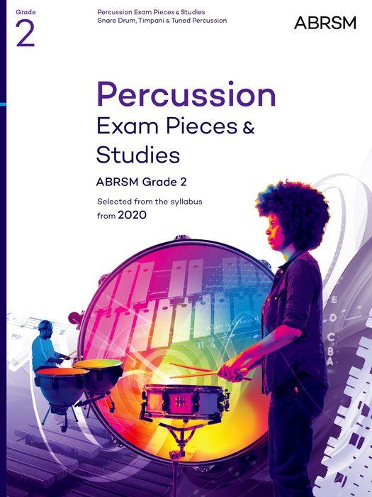 Cover: 9781786012944 | Percussion Exam Pieces &amp; Studies, ABRSM Grade 2 | Abrsm | Broschüre