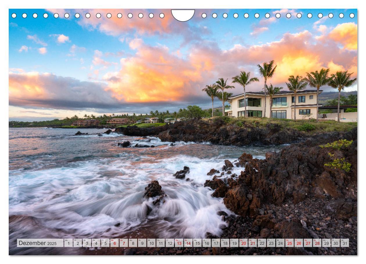 Bild: 9783435218547 | Aloha Hawaii (Wandkalender 2025 DIN A4 quer), CALVENDO Monatskalender