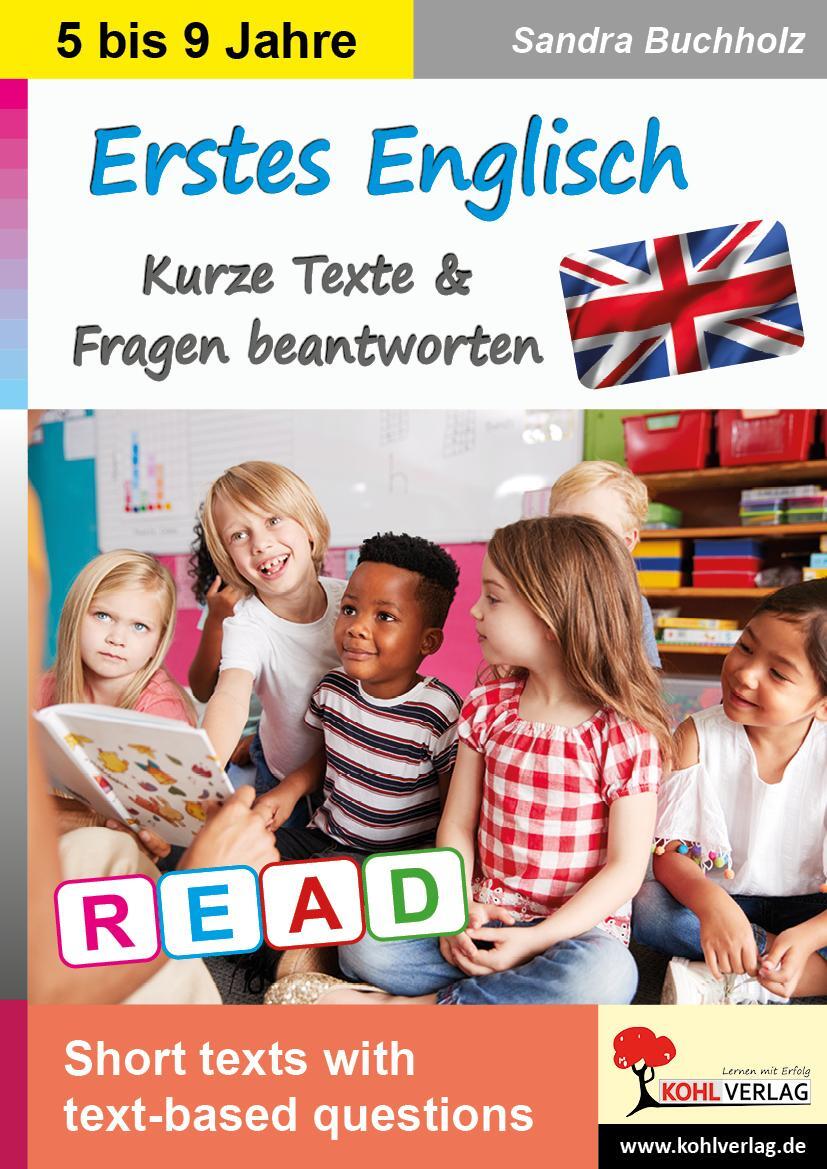 Cover: 9783985580187 | Erstes Englisch | Kurze Texte & Fragen beantworten | Sandra Buchholz