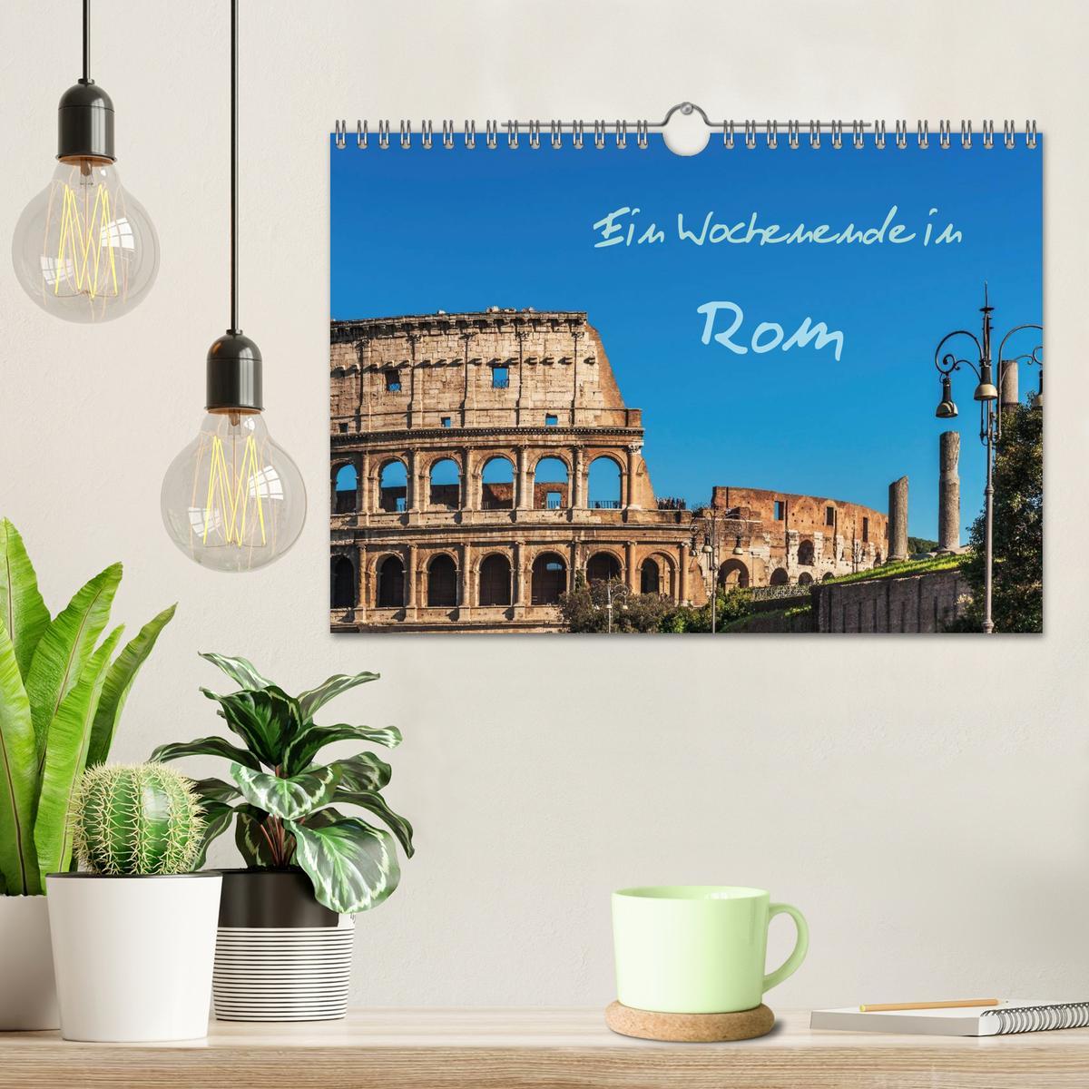 Bild: 9783435811366 | Ein Wochenende in Rom (Wandkalender 2025 DIN A4 quer), CALVENDO...