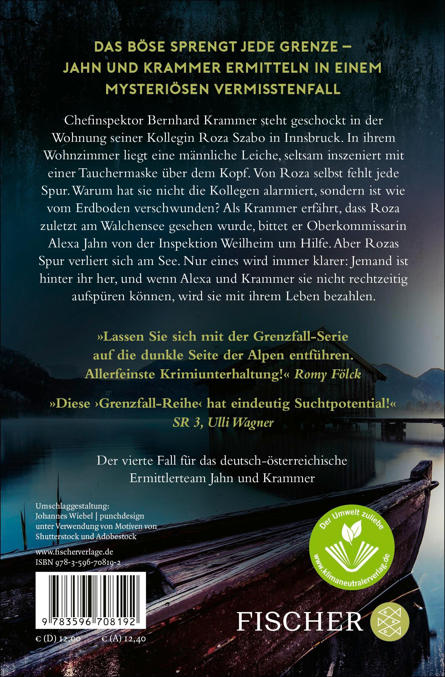 Rückseite: 9783596708192 | Grenzfall - In den Tiefen der Schuld | Anna Schneider | Taschenbuch