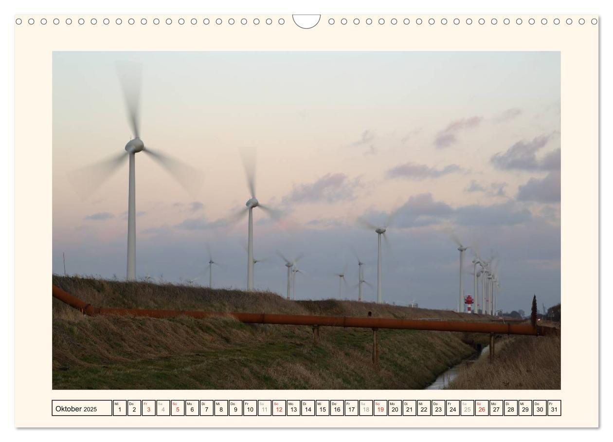 Bild: 9783435710652 | Windkraft in der Landschaft Ostfrieslands (Wandkalender 2025 DIN A3...