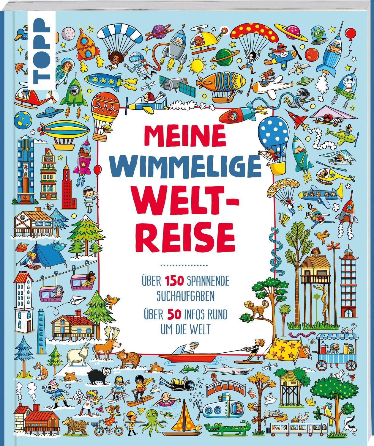 Cover: 9783735890238 | Meine wimmelige Weltreise | Paula Bossio | Taschenbuch | 32 S. | 2022