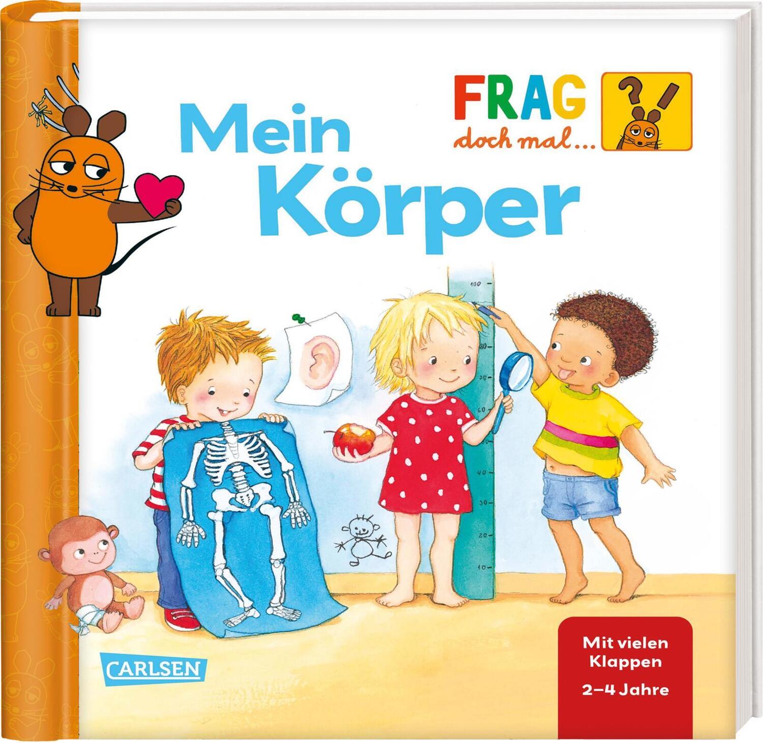 Cover: 9783551253446 | Frag doch mal ... die Maus: Mein Körper | Petra Klose | Buch | 16 S.