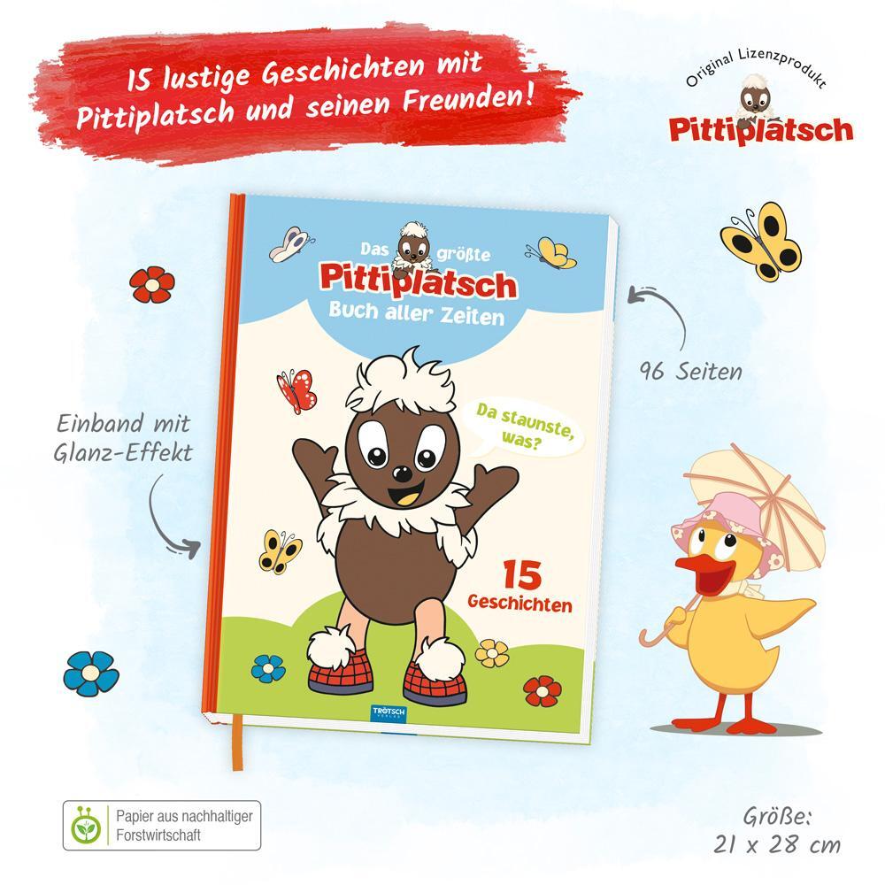 Bild: 9783965526211 | Trötsch Unser Sandmännchen Kinderbuch Das größte Pittiplatsch Buch...