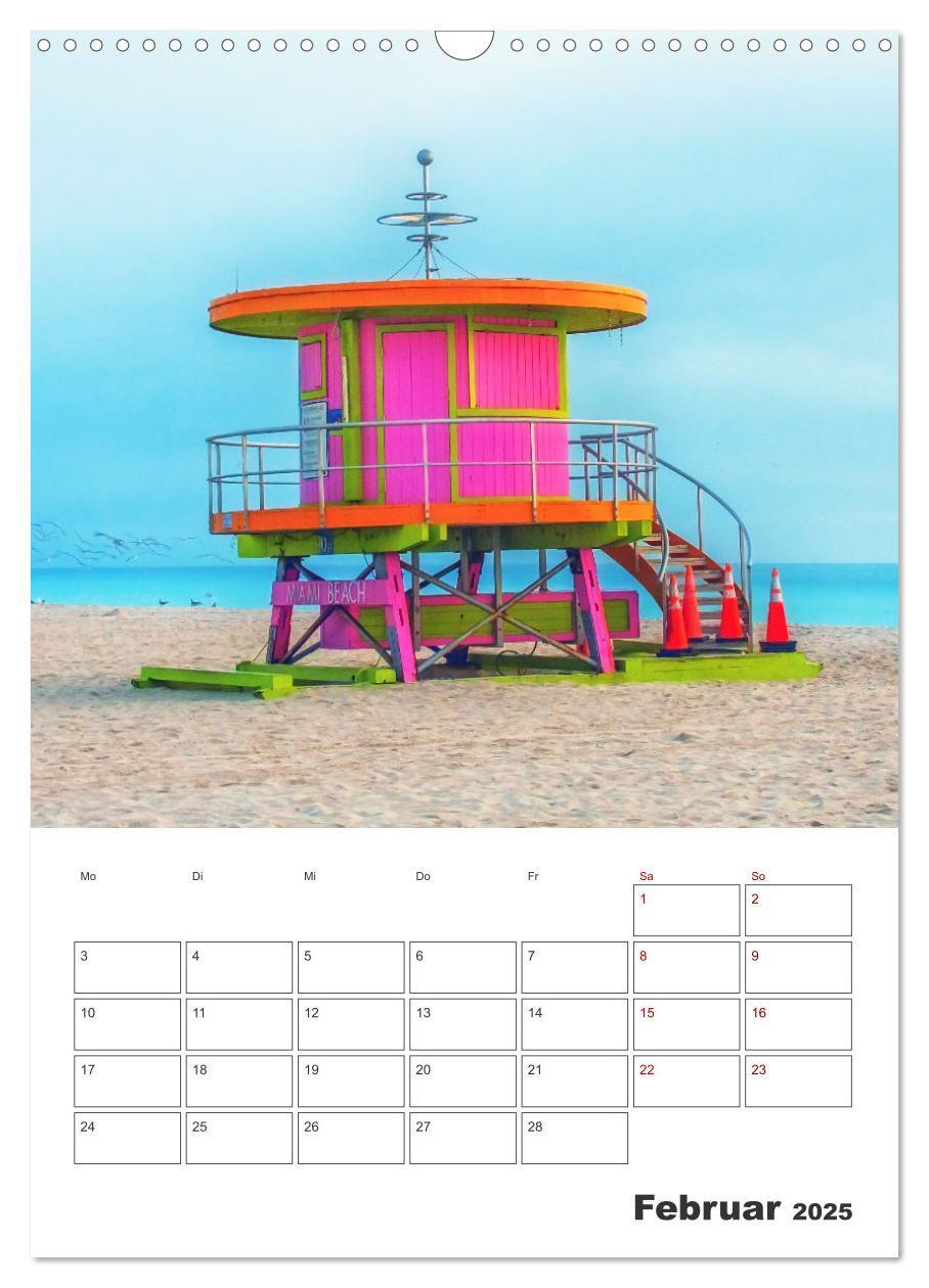 Bild: 9783457156483 | Miami - Reiseplaner (Wandkalender 2025 DIN A3 hoch), CALVENDO...