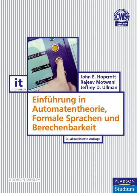 Cover: 9783868940824 | Einführung in Automatentheorie, Formale Sprachen und Berechenbarkeit