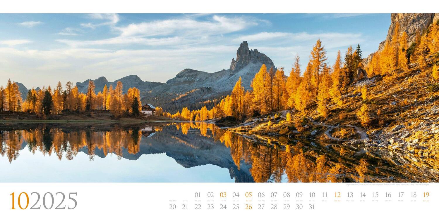 Bild: 9783838425580 | Dolomiten Kalender 2025 | Ackermann Kunstverlag | Kalender | 14 S.