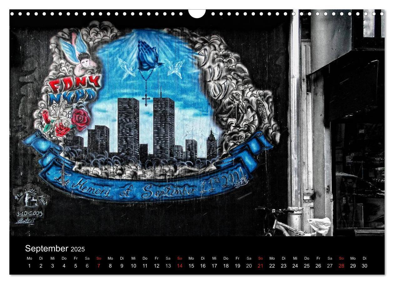 Bild: 9783435814060 | New York Street Art Kalender (Wandkalender 2025 DIN A3 quer),...