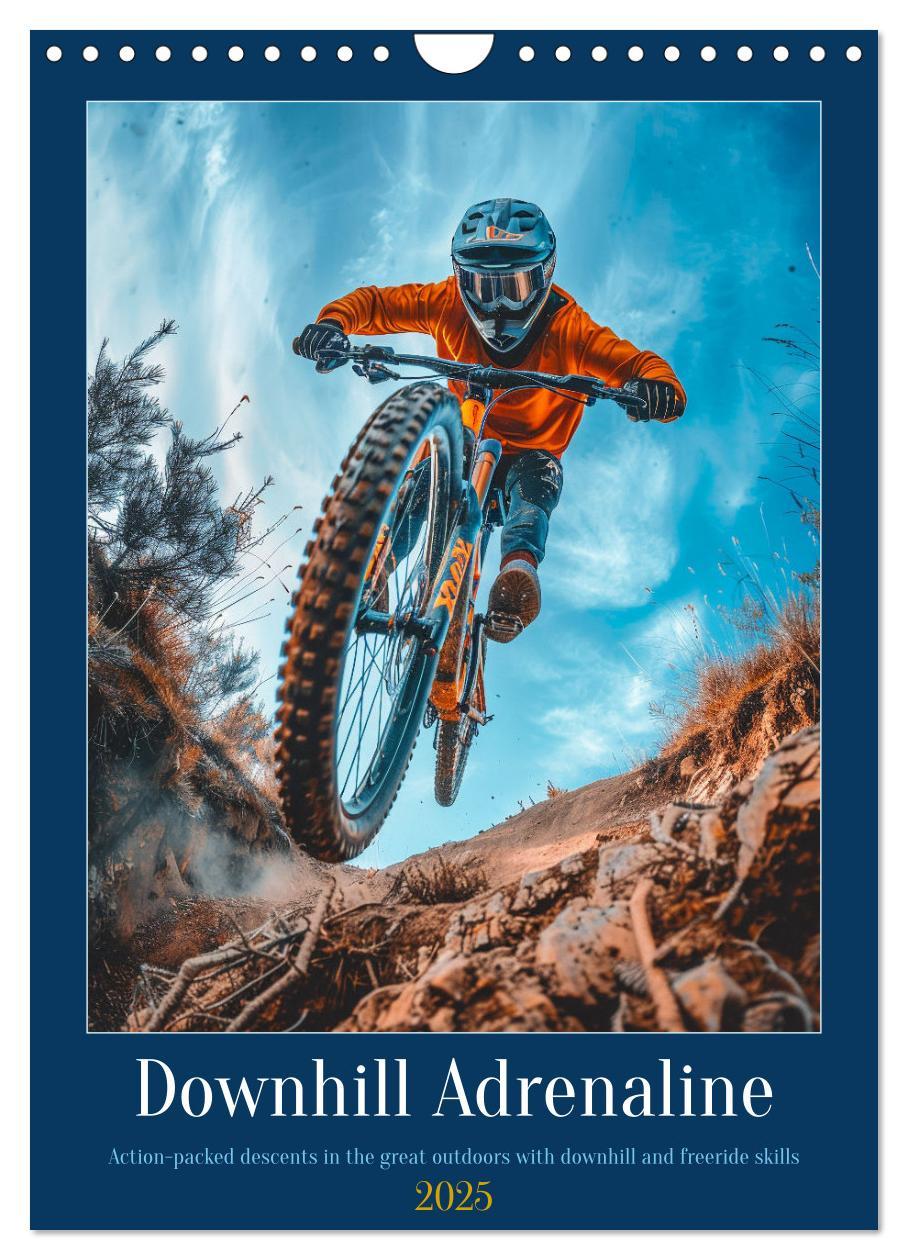 Cover: 9781325978564 | Downhill Adrenaline (Wall Calendar 2025 DIN A4 portrait), CALVENDO...