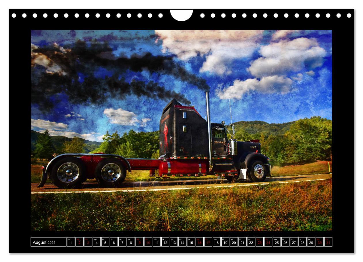 Bild: 9783435391158 | Kenworth W900 PHOTOART (Wandkalender 2025 DIN A4 quer), CALVENDO...