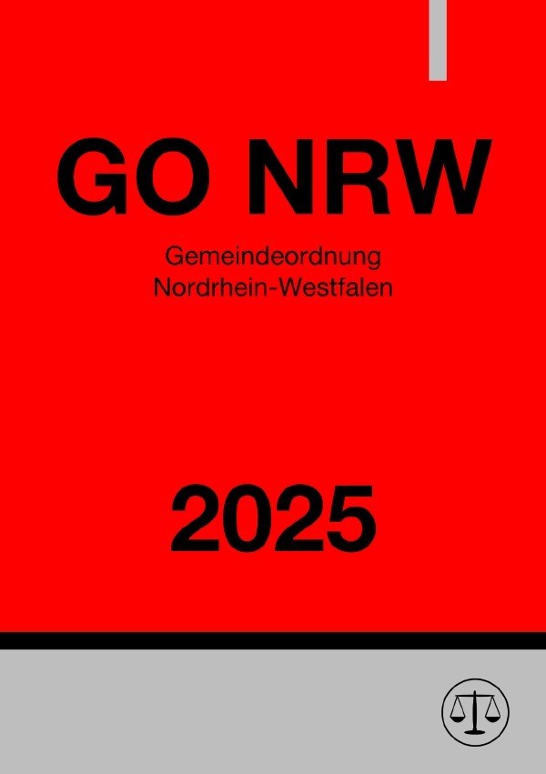 Cover: 9783818719364 | Gemeindeordnung Nordrhein-Westfalen - GO NRW 2025 | DE | Ronny Studier