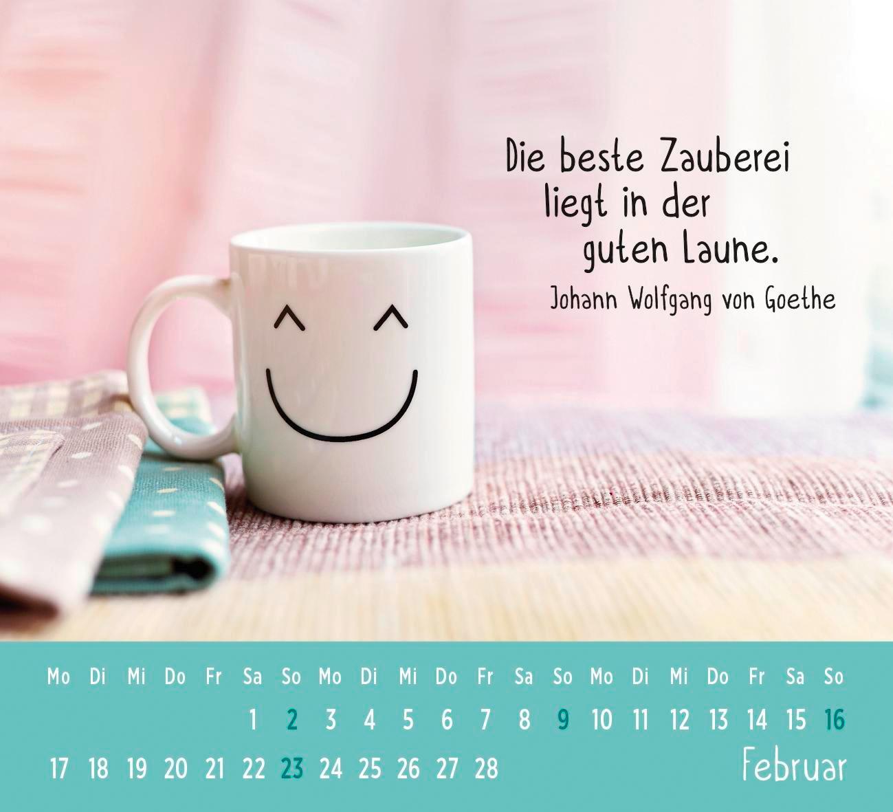 Bild: 4036442012208 | Mini-Kalender 2025: Der kleine Gute-Laune-Kalender | Groh Verlag