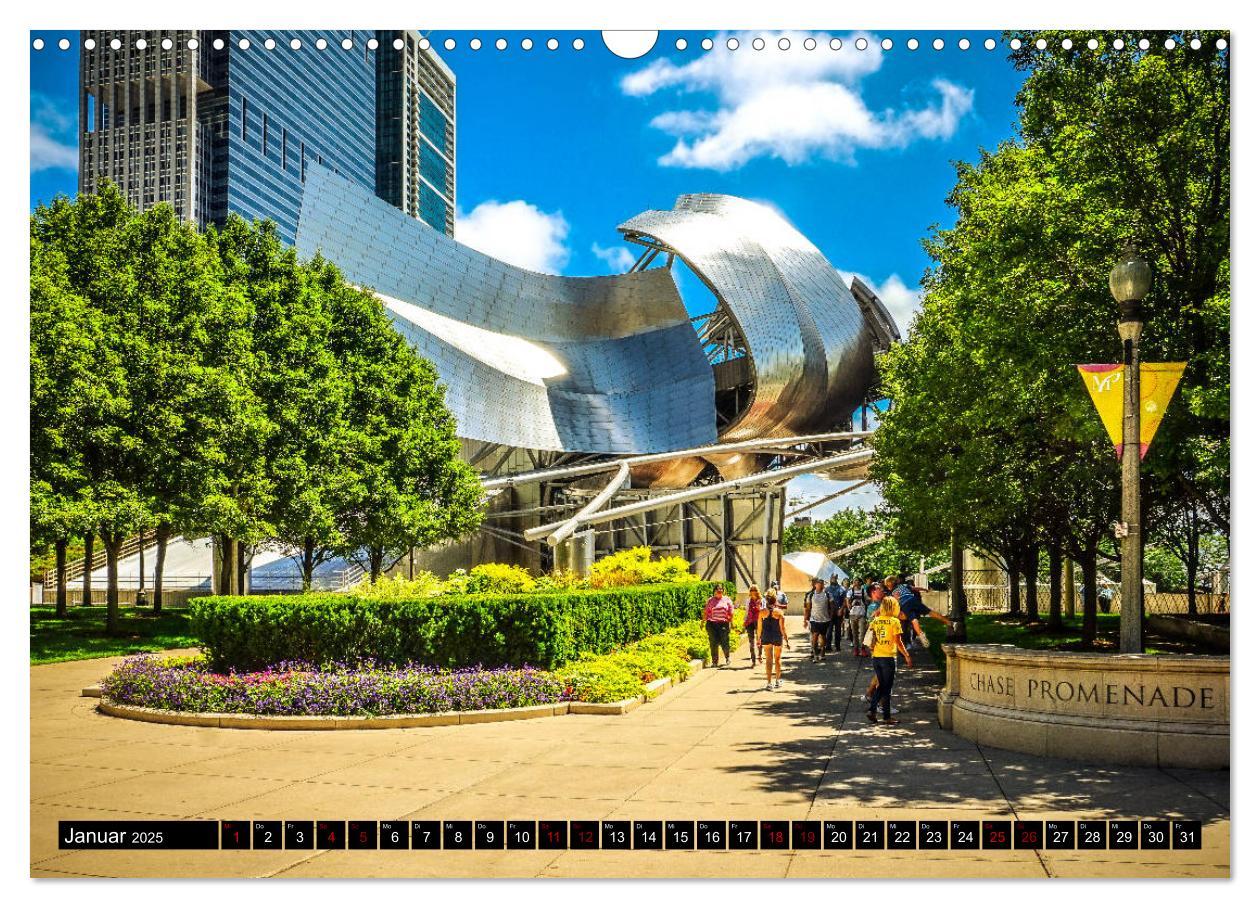 Bild: 9783435358960 | Chicago Impressionen (Wandkalender 2025 DIN A3 quer), CALVENDO...