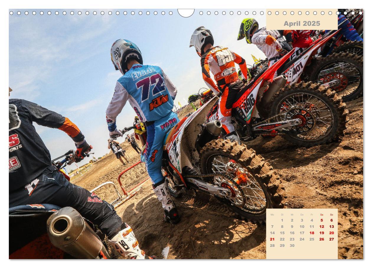 Bild: 9783435025862 | Motocross 2025 (Wandkalender 2025 DIN A3 quer), CALVENDO...