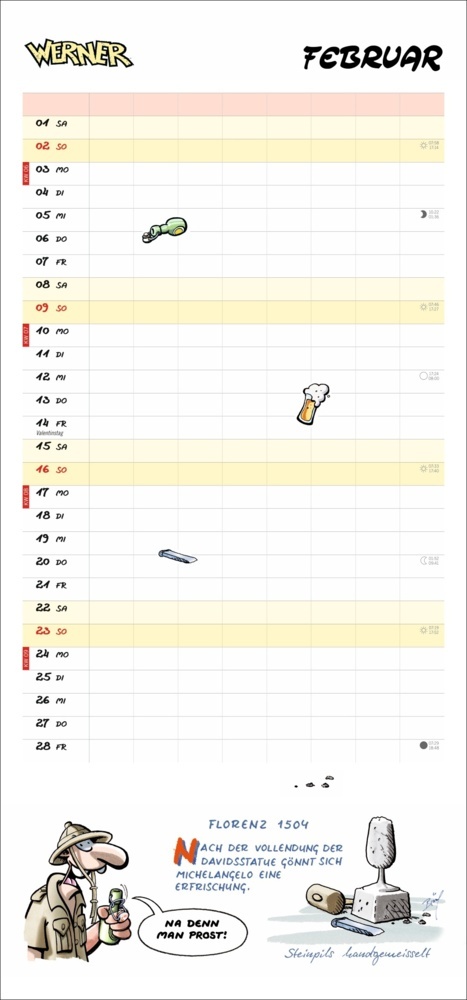 Bild: 9783756405824 | Werner Werkstattplaner 2025 | Rötger Feldmann | Kalender | 14 S.