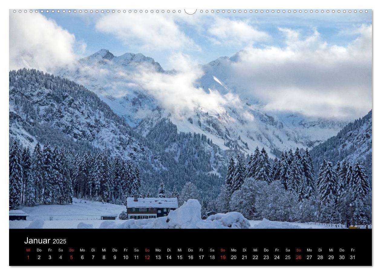 Bild: 9783435558377 | Allgäuer Impressionen (Wandkalender 2025 DIN A2 quer), CALVENDO...