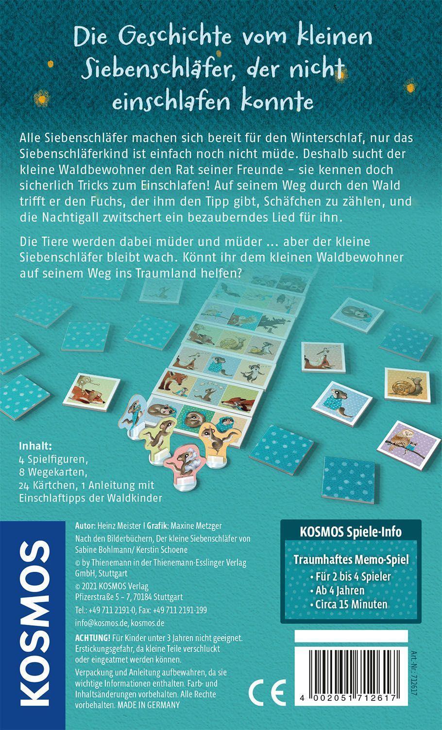 Bild: 4002051712617 | Der kleine Siebenschläfer | Kinderspiel | Heinz Meister | Spiel | 2021