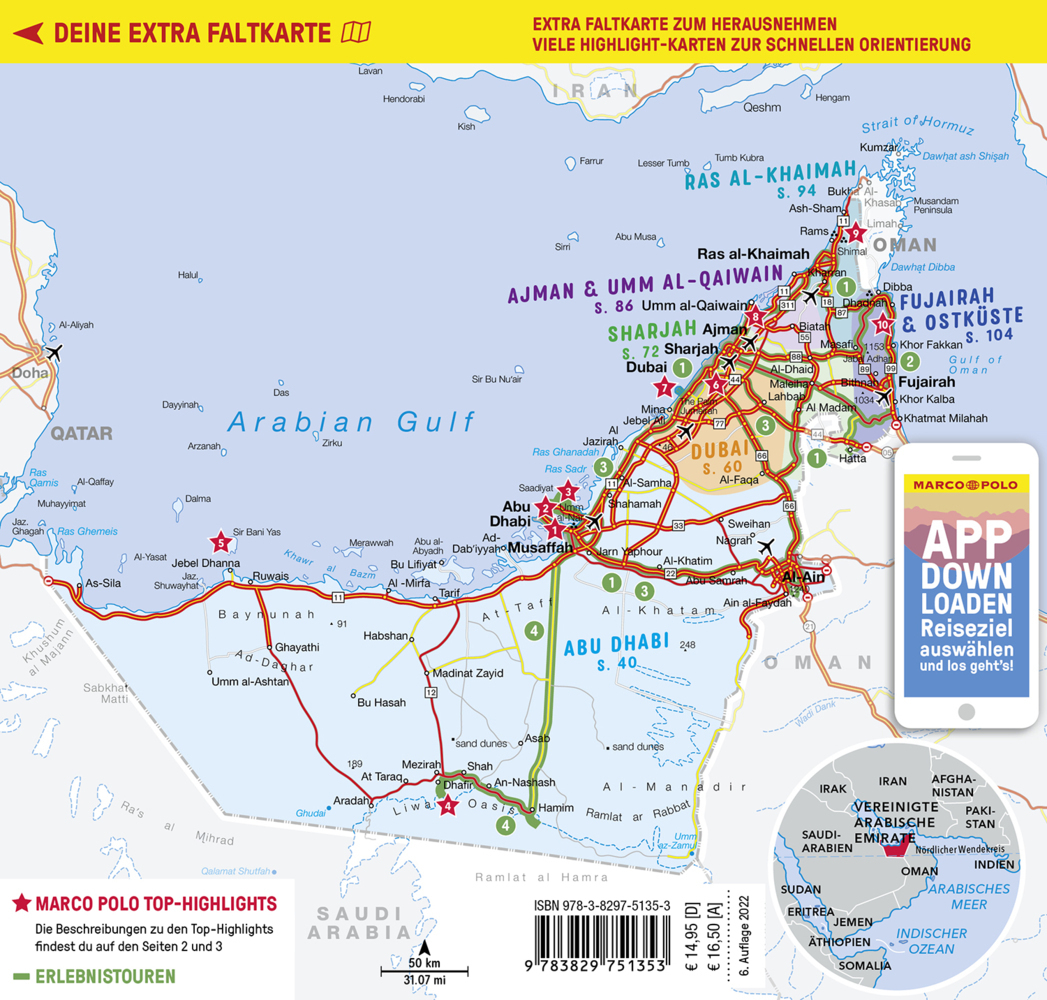 Bild: 9783829751353 | MARCO POLO Reiseführer Vereinigte Arabische Emirate | Taschenbuch