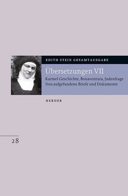 Cover: 9783451383045 | Übersetzungen. Tl.7 | Edith Stein | Buch | Deutsch | 2020