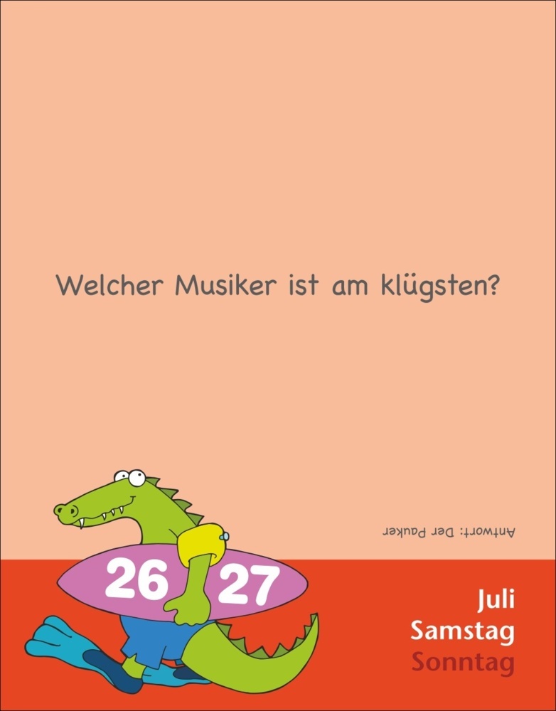 Bild: 9783840034152 | Witze für Kids Tagesabreißkalender 2025 | Kalender | Geblockt | 324 S.