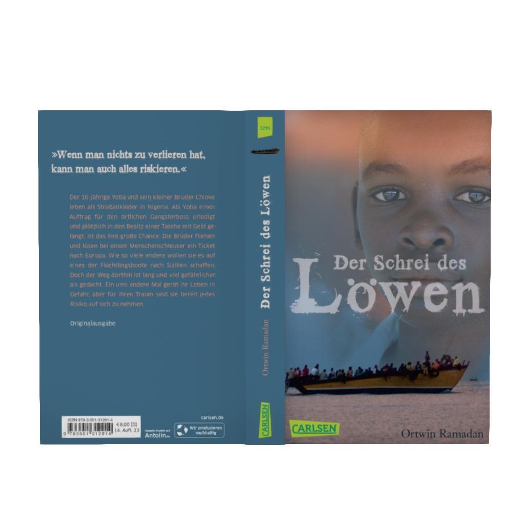 Bild: 9783551312914 | Der Schrei des Löwen | Ortwin Ramadan | Taschenbuch | 288 S. | Deutsch