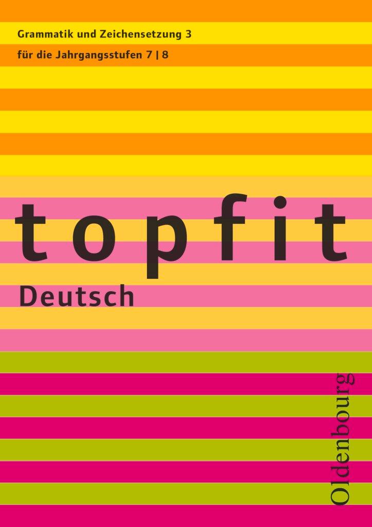 Cover: 9783637004351 | topfit Deutsch Grammatik und Zeichensetzung 3 | Claudia Strick-Mertens