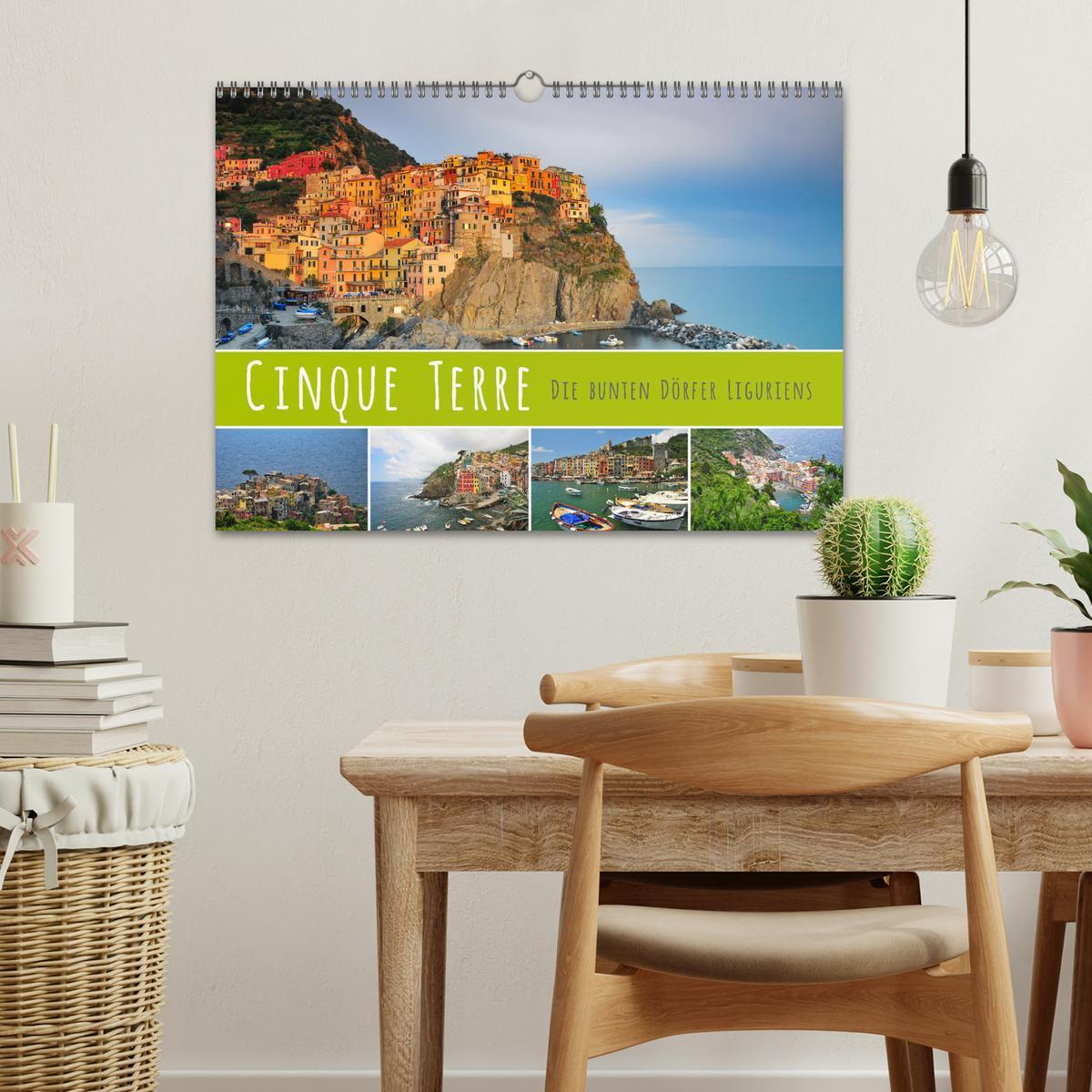 Bild: 9783435312818 | Cinque Terre - die bunten Dörfer Liguriens (Wandkalender 2025 DIN...