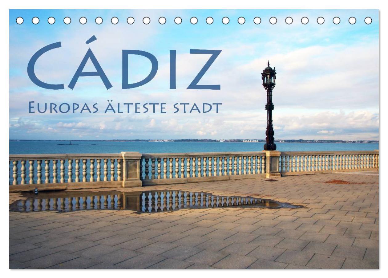 Cover: 9783435487783 | Cádiz - Europas älteste Stadt (Tischkalender 2025 DIN A5 quer),...