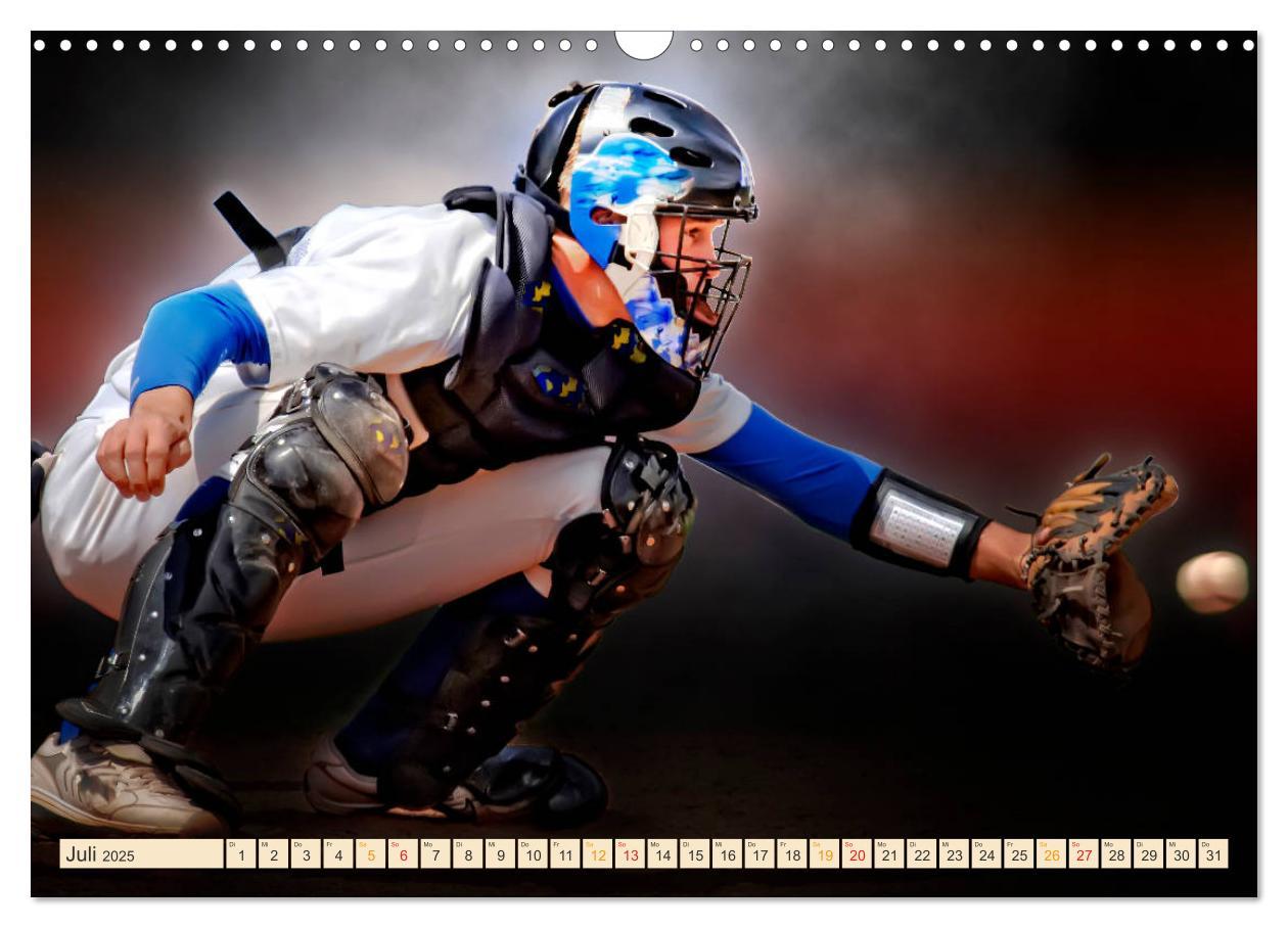 Bild: 9783435365401 | Baseball - Fight (Wandkalender 2025 DIN A3 quer), CALVENDO...