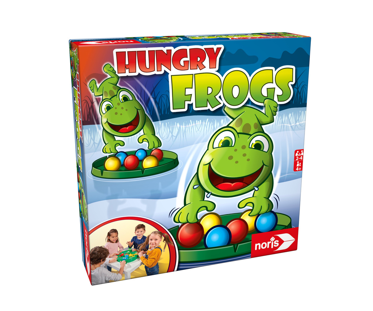 Bild: 4000826002819 | Hungry Frogs (Kinderspiel) | Spiel | In Geschenkkarton 4/4 fbg. | 2020