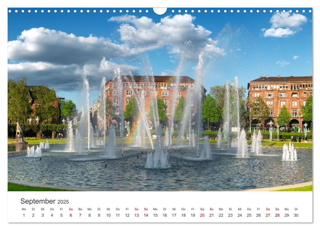 Bild: 9783457172094 | Der Mannheimer Wasserturm (Wandkalender 2025 DIN A3 quer), CALVENDO...