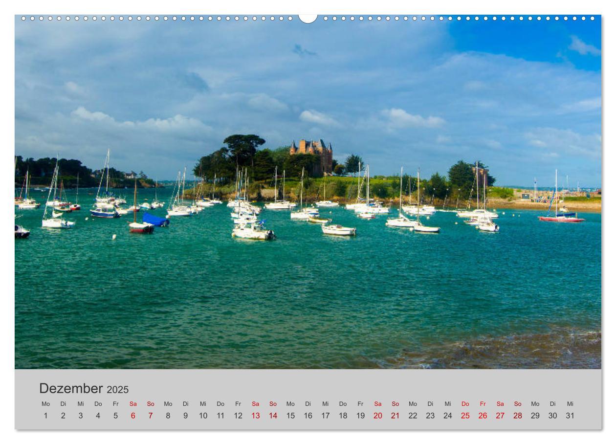 Bild: 9783435457953 | Die Schönheit der Bretagne (Wandkalender 2025 DIN A2 quer),...