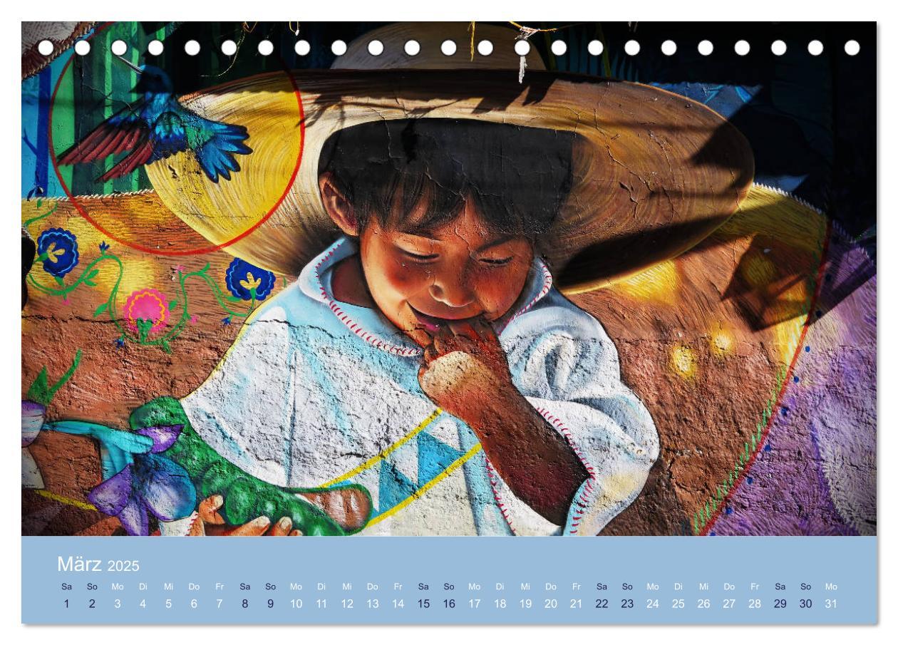 Bild: 9783435137534 | Mexikanische Graffitis (Tischkalender 2025 DIN A5 quer), CALVENDO...