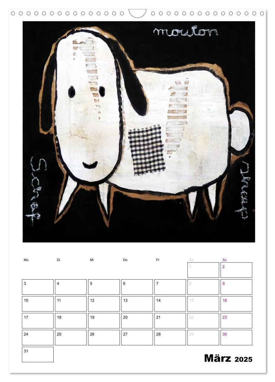 Bild: 9783457086827 | little pets (Wandkalender 2025 DIN A3 hoch), CALVENDO Monatskalender