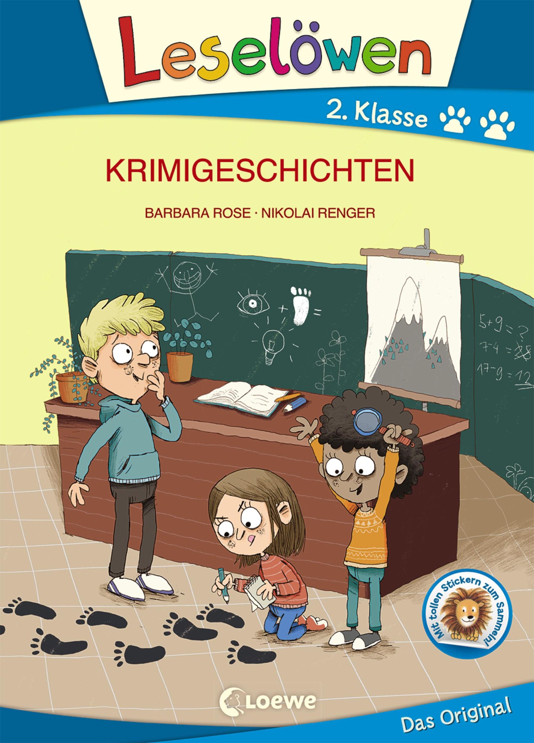 Cover: 9783743207028 | Leselöwen 2. Klasse - Krimigeschichten (Großbuchstabenausgabe) | Rose