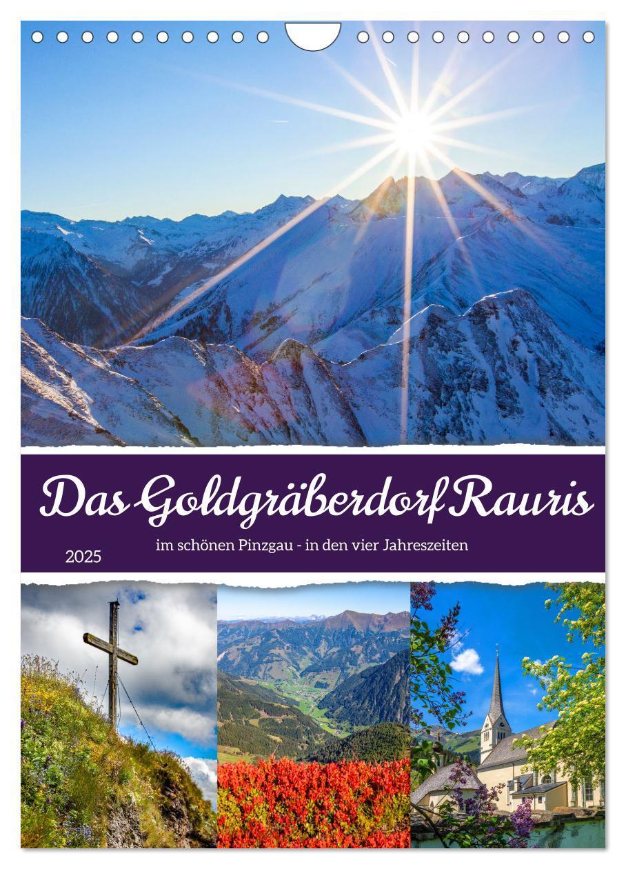 Cover: 9783383775888 | Das Goldgräberdorf Rauris (Wandkalender 2025 DIN A4 hoch), CALVENDO...