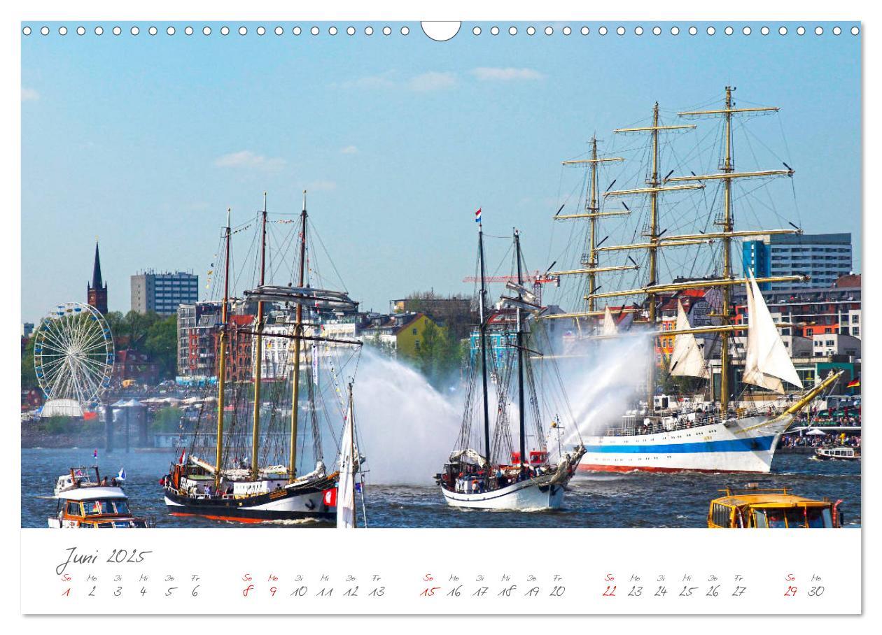 Bild: 9783435194353 | Die Elbe Impressionen (Wandkalender 2025 DIN A3 quer), CALVENDO...